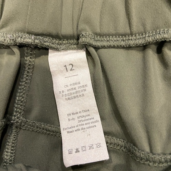 Lululemon Athletica Olive Athletic Shorts - Picture 7 of 7